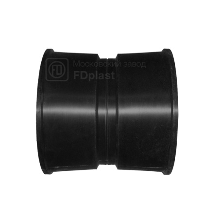 Муфта соединительная ДГТ 190/160 цвет черный Fd plast
