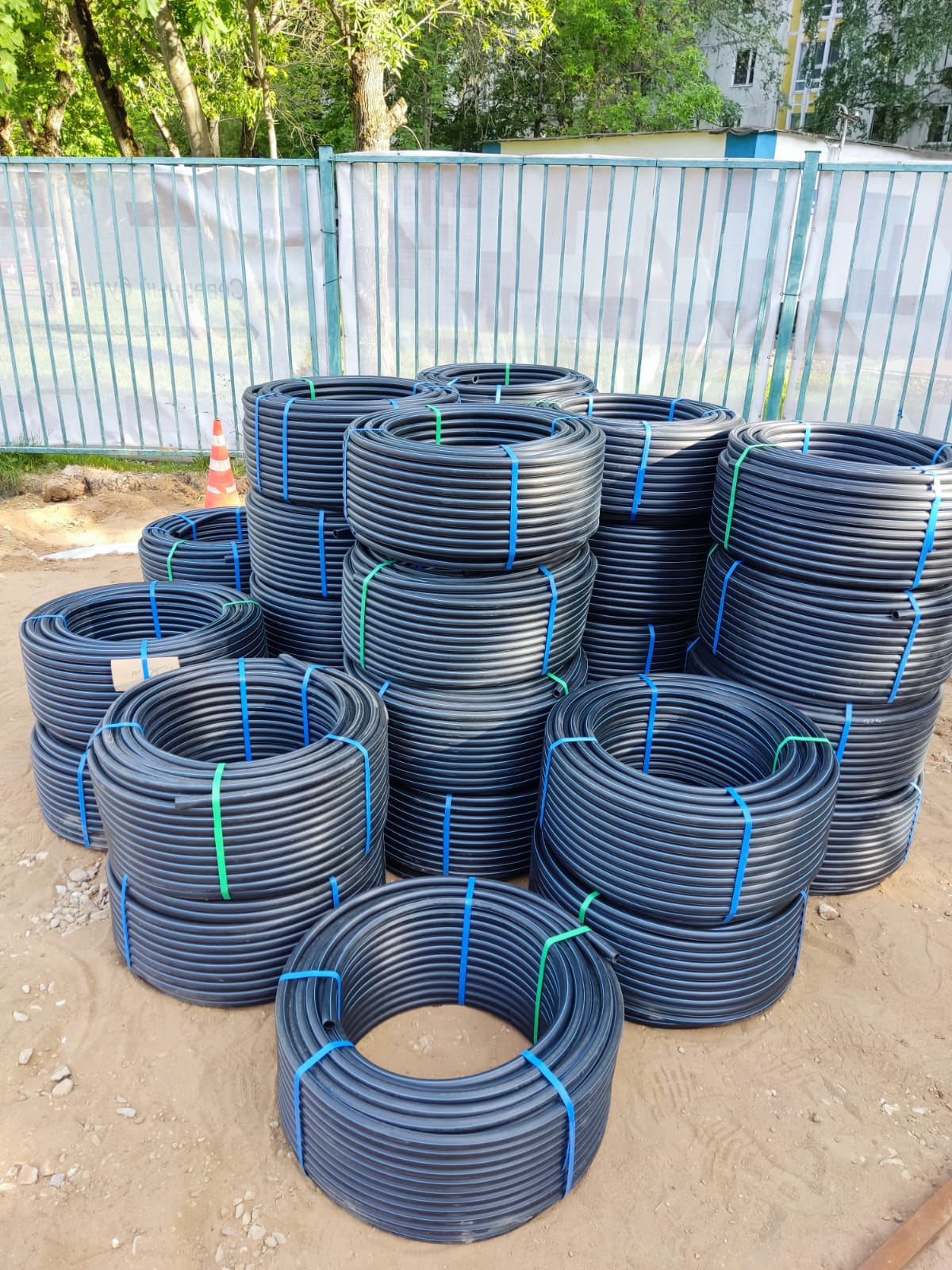 Строительство ледового катка