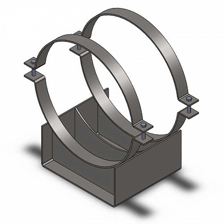Скользящая хомутовая опора 219/315.50 313.ТС-008.014 Скользящая хомутовая опора 219/315.50 313.ТС-008.014